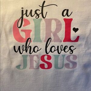 Gildan Ultra Cotton White Tee Christian children’s Tshirt